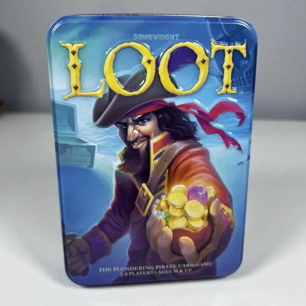 loot: The Plundering Pirate Card Game By Gamewright 2017 Complete Sealed Cards